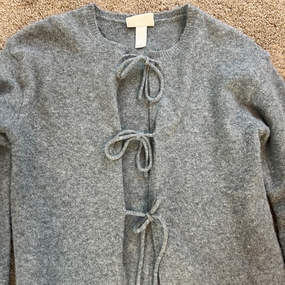 Monkl Knitted Tie Cardigan - Picture 3 of 4